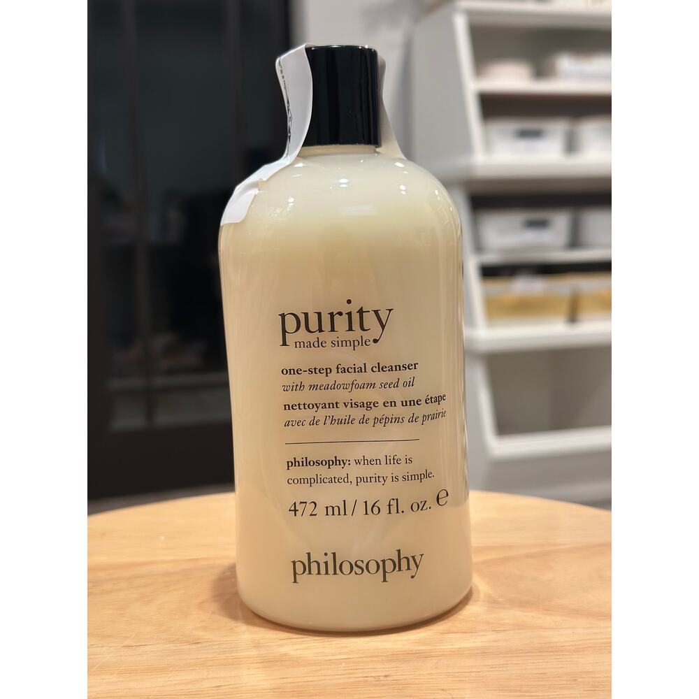 Philosophy Purity Facial Cleanser - huge 16 oz bottle!